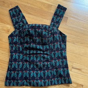 ANTHROPOLOGIE smoked top